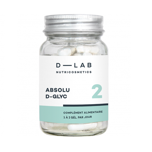 D-LAB Nutricosmetics - Food supplement D-Glyc "Absolu D-GLYC" 