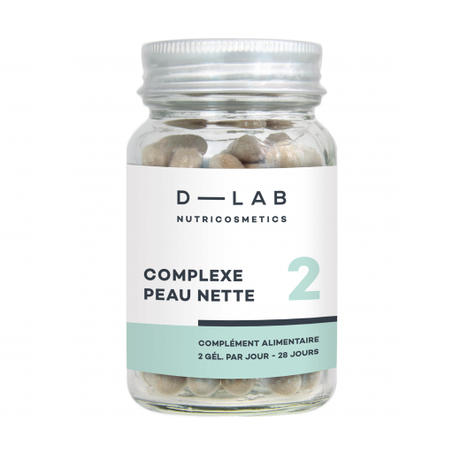 D-LAB Nutricosmetics - Maisto papildas, odą skaistinantis kompleksas ,,Complexe Peau Nette“