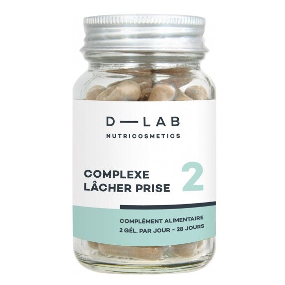 D-LAB Nutricosmetics - Food supplement for stress relief "Complexe Lacher Prise"