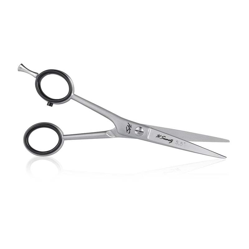 Hair cutting scissors for left-handers "H. SWARTZ", 5.5