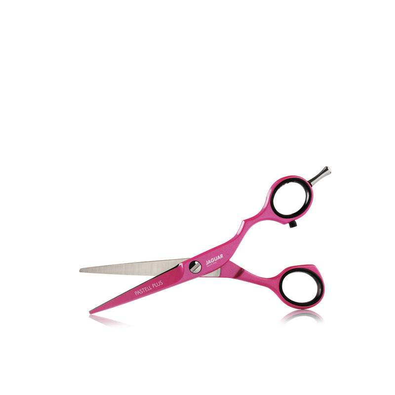 Pink hair cutting scissors Jaguar Pastel Plus, 5.5