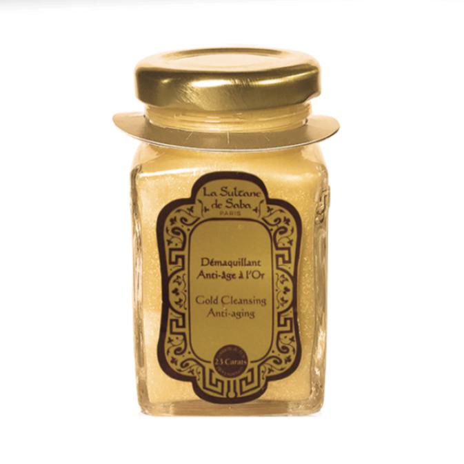 La Sultane de Saba Gold And Champagne Aukso makiažo valiklis 100 ml +dovana CHI Silk Infusion Šilkas plaukams