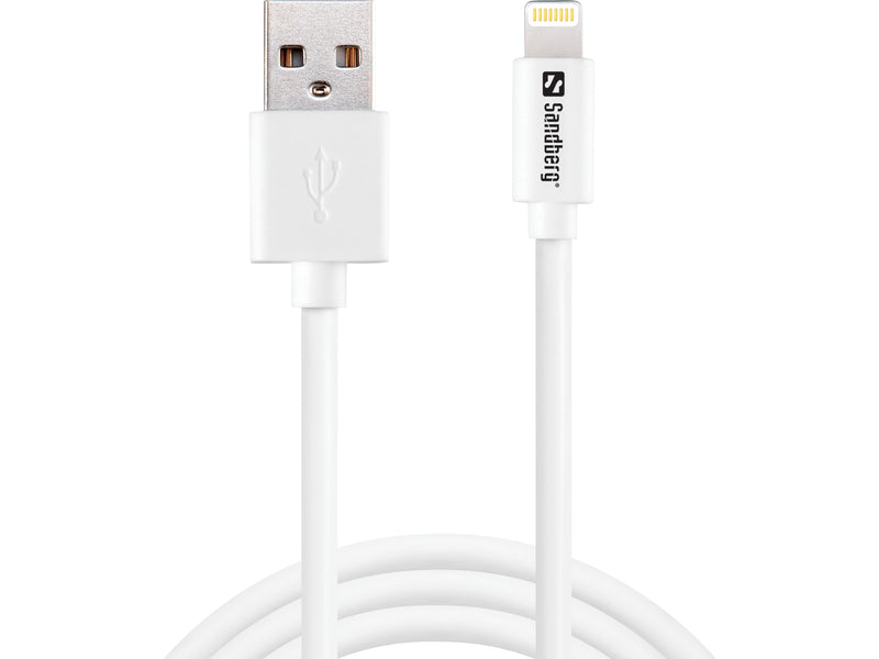 Sandberg 440-75 USB&gt;Lightning MFI 1m White