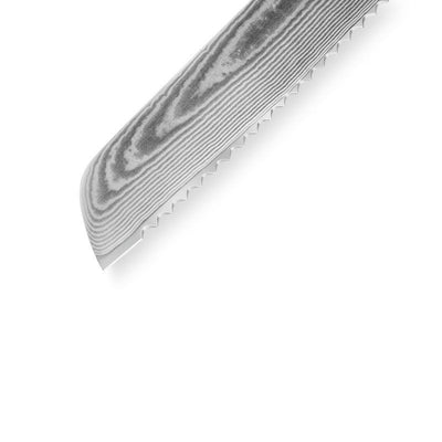 Damascus steel bread knife SD-0055
