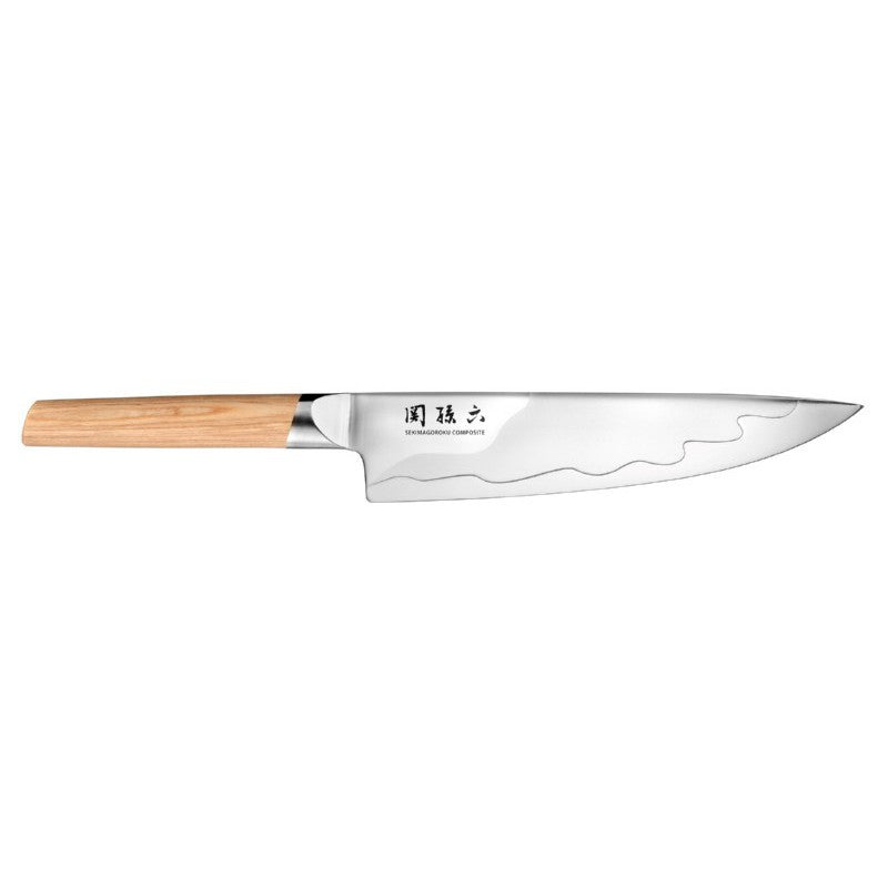Японский стальной нож KAI MGC-0406, лезвие 20 см.