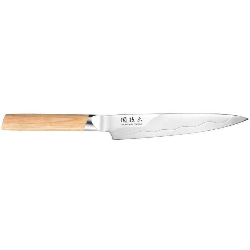 Japoniško plieno peilis KAI Sekimagoroku DMGC-0401 peilis 15 cm ašmenys