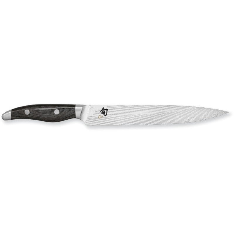 Damascus Steel Knife KAI Shun Nagare Slicing Knife NDC-0704