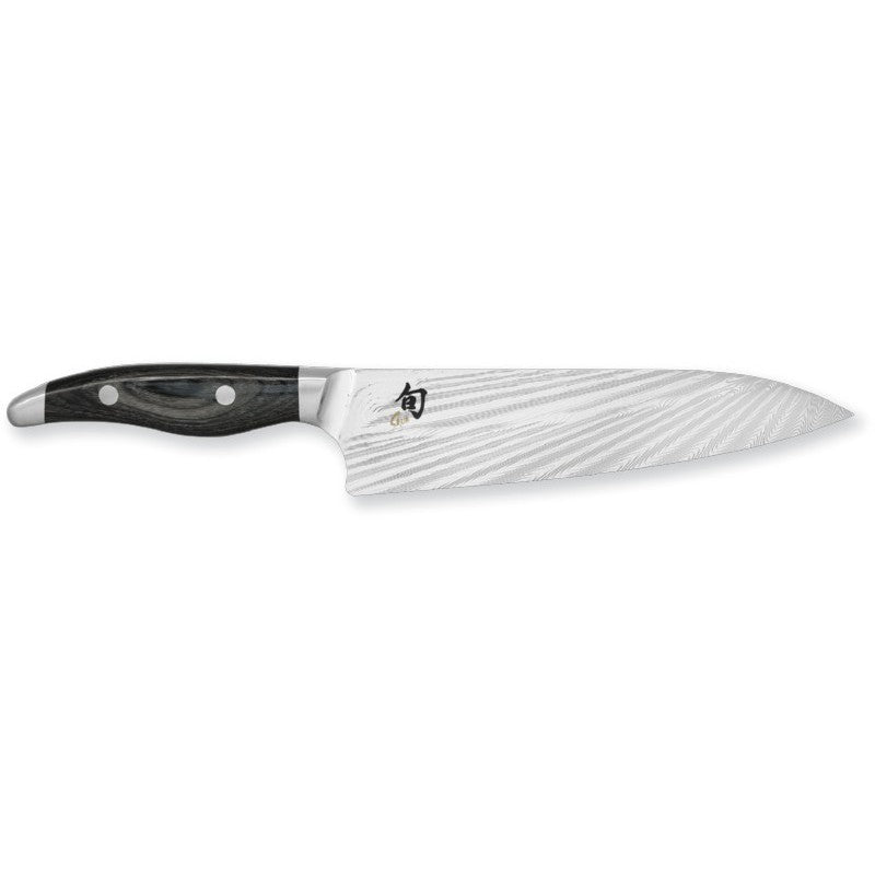 Нож из дамасской стали KAI SHUN Nagare series, нож NDC-0706, лезвие 20 см