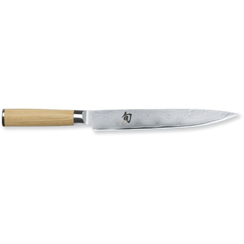 Нож из дамасской стали Kai Shun Белый нож для очистки овощей 23 см DM-0704W