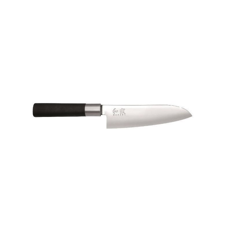 Japanese steel knife KAI Wasabi black DM6716S knife 16.5 cm blade