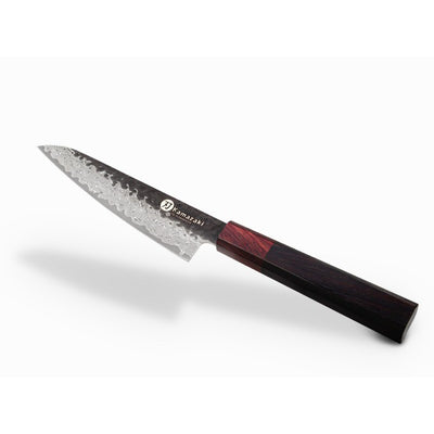 Damascus steel knife KAMAZAKI, universal knife, 15 cm, KZI282KN