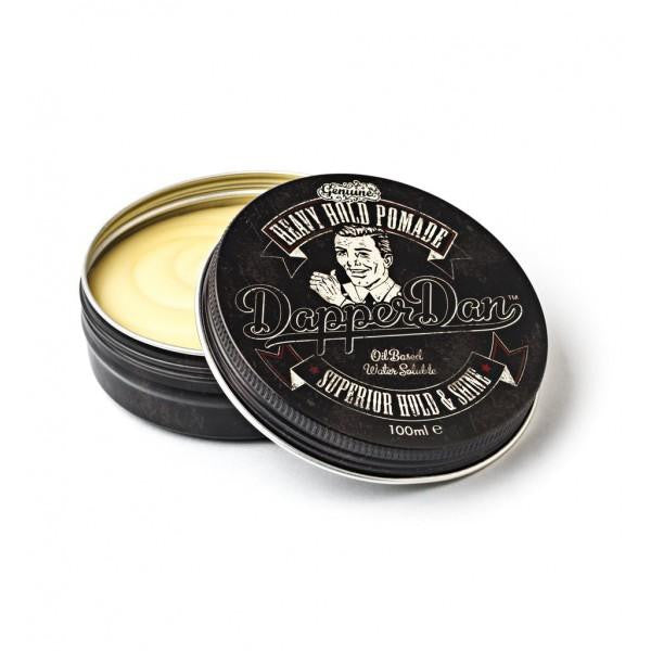 Dapper Dan Heavy Hold Pomade Strong hold and shine hair pomade, 100 ml