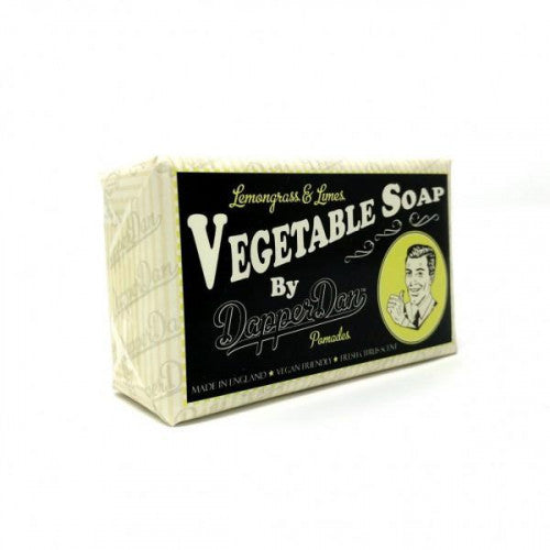 Dapper Dan Lemongrass &amp; Limes Vegetable Soap Vegetable soap, 190g