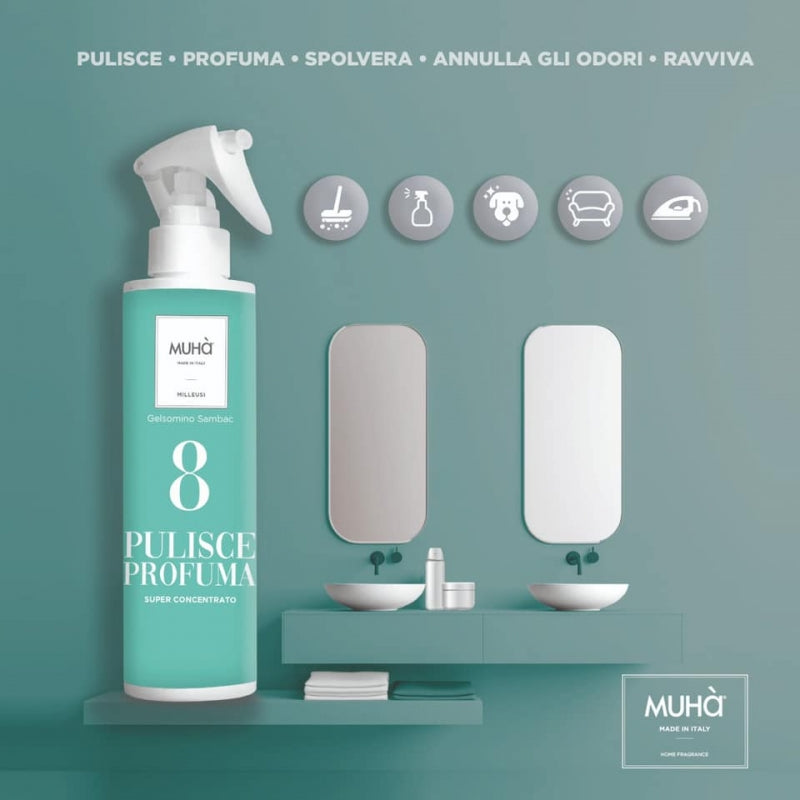 Multifunctional spray MUHA Muschino Cipriato 09 + gift Previa hair product