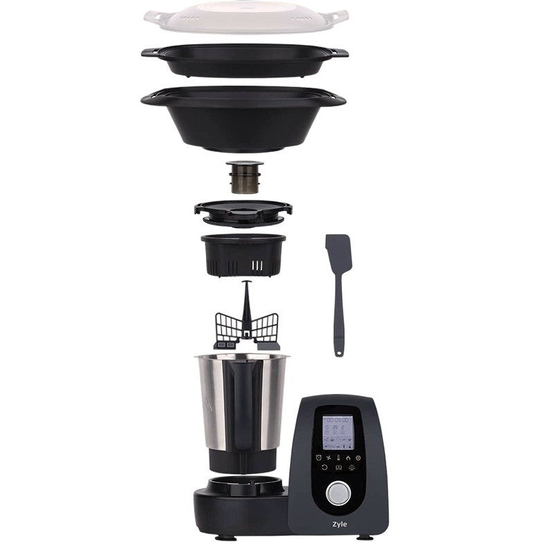 Zyle ZY508FP multifunction food processor for use with a phone app