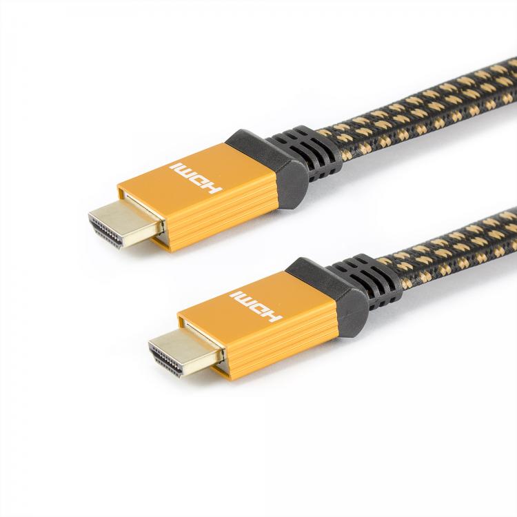Sbox HDMI-HDMI 2.0 штекер/штекер 1,5 м HQ 100% Bakar HDMI20-HQ-15
