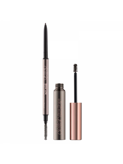 delilah BEAUTIFUL BROWS COLLECTION antakių formavimo rinkinys +dovana Hemp Seed aliejus