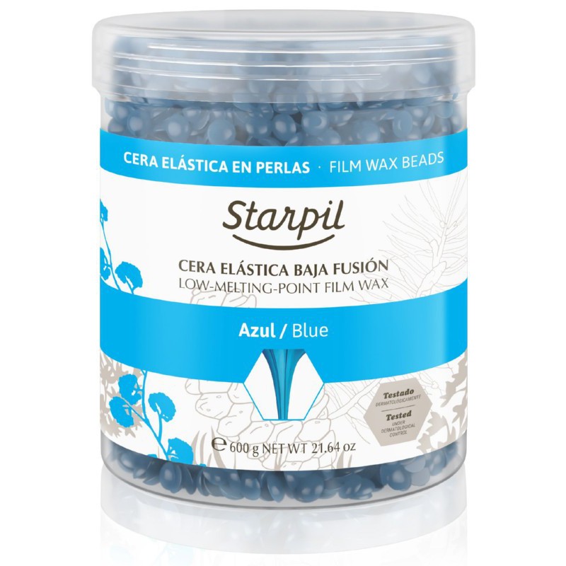 Depilatory wax granules Starpil Azul STR3010242002 blue, extra elastic, 600 g