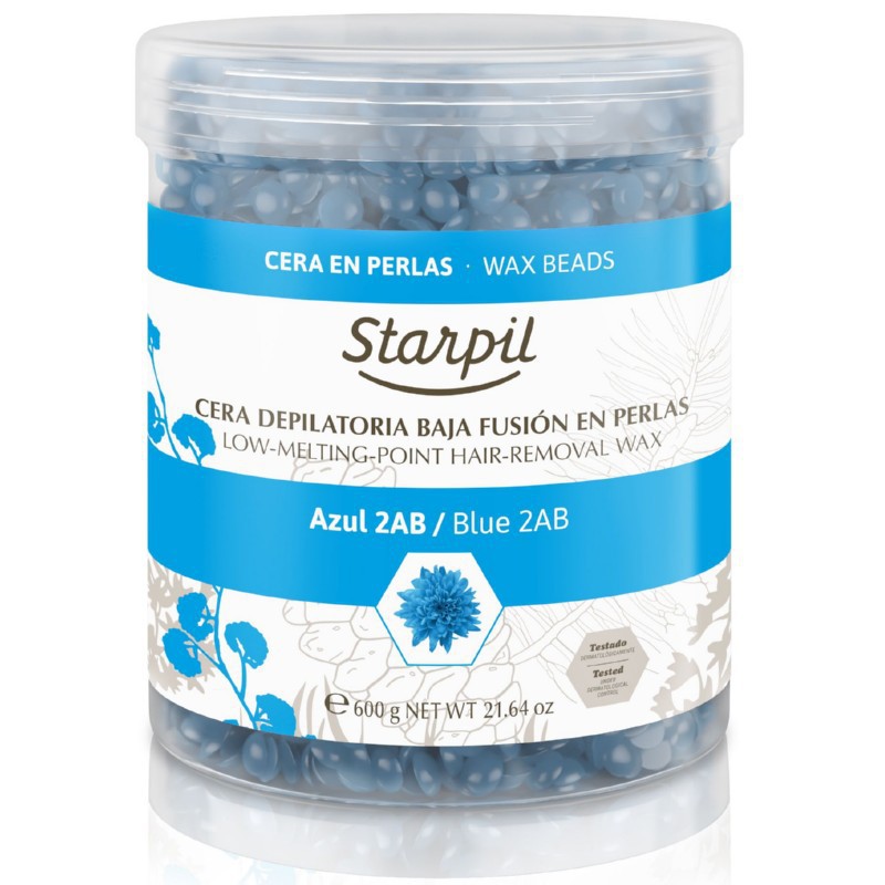 Depiliacinis vaškas granulėmis Starpil Azul Wax Pearls STR3010232002, azuleninis, 600 g
