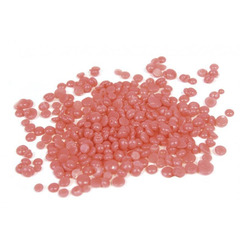 Depilatory wax granules Starpil Coral Wax Pearls STR3010257001, coral color, 1 kg