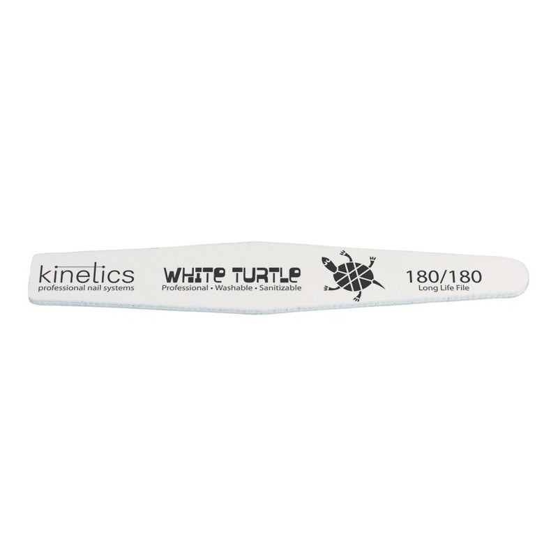 Dildė nagams Kinetics White Turtle 180/180 rupumo