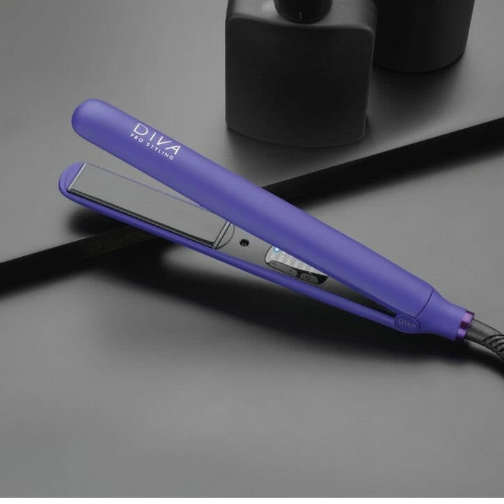 DIVA PRO STYLING Digital Straightener Violet Hair straightener + gift/surprise