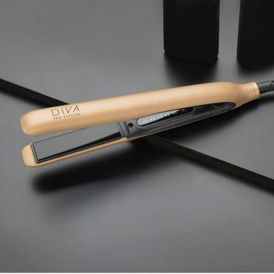 DIVA PRO STYLING Precious Metals Touch Rose Gold Hair straightener + gift/surprise