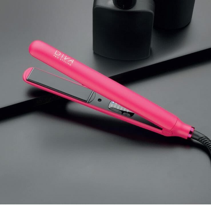 DIVA PRO STYLING Digital Straightener Magenta Hair straightener + gift/surprise