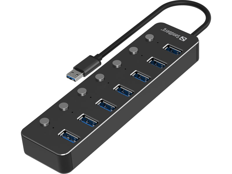Sandberg 134-33 USB 3.0 концентратор 7 портов