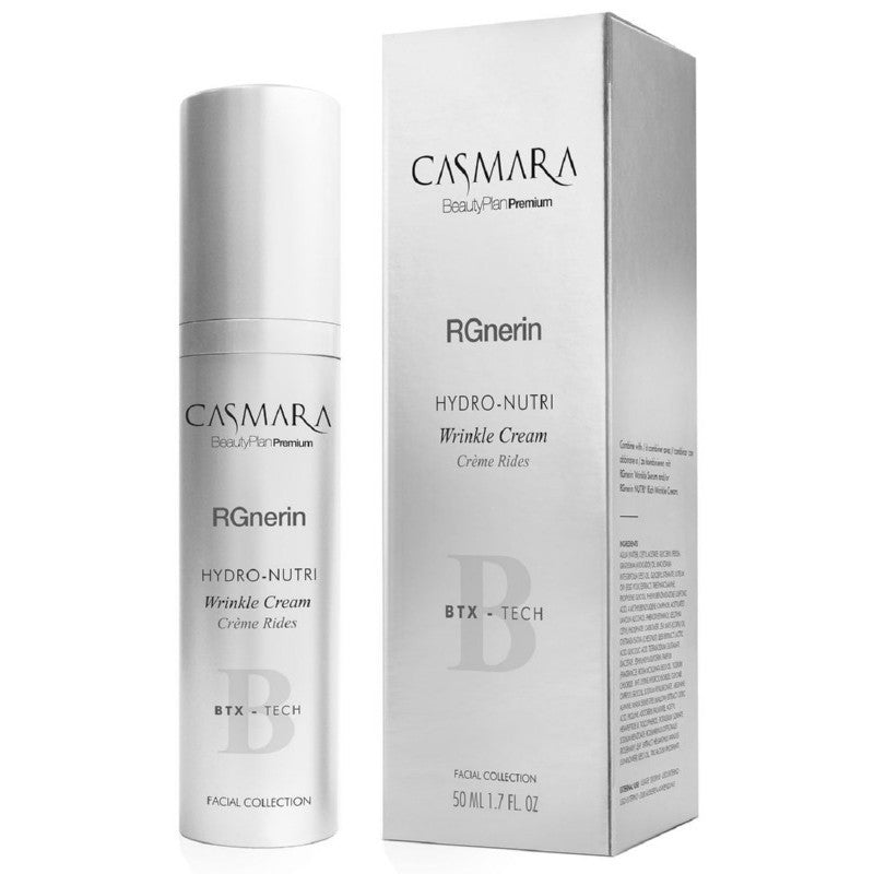 Moisturizing, nourishing facial skin cream Casmara RGnerin Hydro - Nutri Wrinkle Cream CASA81001, against wrinkles, 50 ml