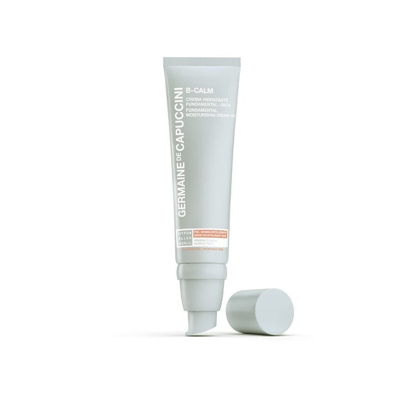 Germaine De Capuccini B-Calm moisturizing soothing cream for normal skin "Fundamental", 50 ml + gift T-LAB Shampoo/conditioner