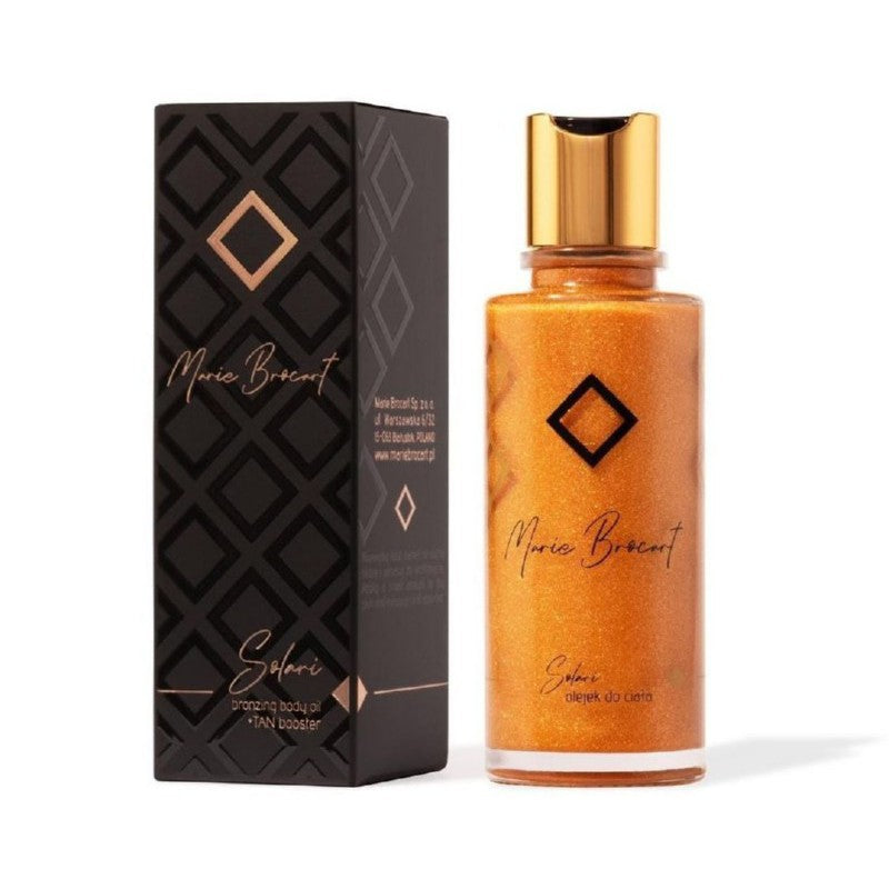 Marie Brocart Solari Shimmer and Bronzing Body Oil MAR08046, with bronzers, 100 ml