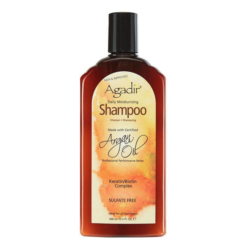 Agadir Argan Oil Moisturizing Hair Shampoo AGD2040, для увлажнения волос, подходит для ежедневного использования, защищает цвет волос, содержит аргановое масло, 366 мл
