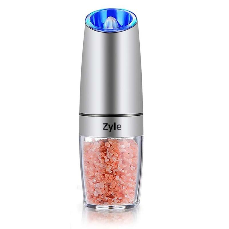 Мельница для соли и перца Zyle ZY15PGS, электрическая, автоматическая
