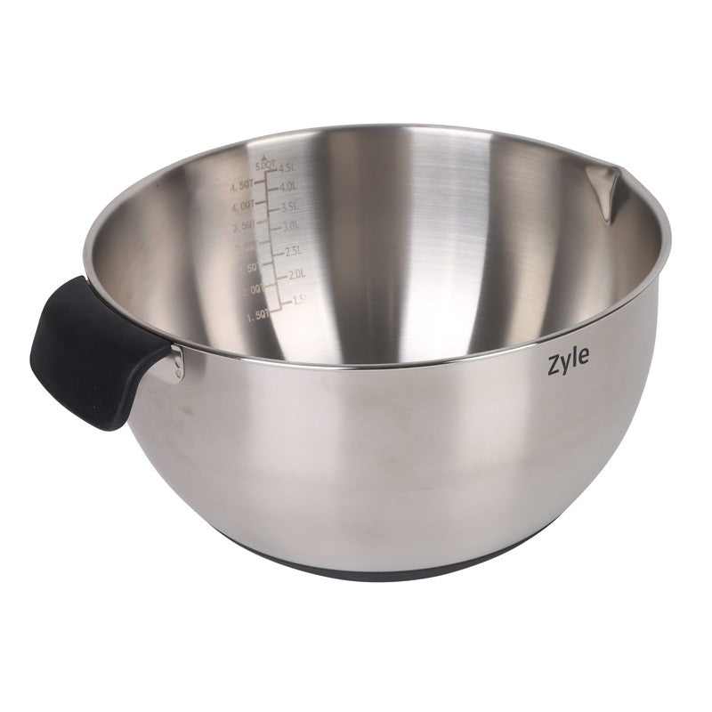 Bowl set Zyle ZY191WS, stainless steel, with handles