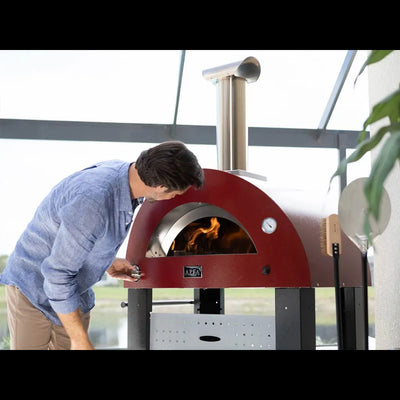 Gas Hybrid Pizza Oven Alfa - MODERNO 2 Pizze