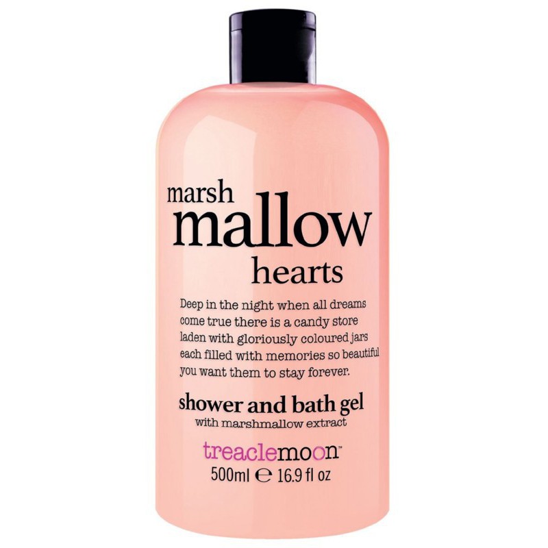 Dušo želė Treaclemoon Marshmallow Hearts Shower Gel TMCSMAR001, 500 ml