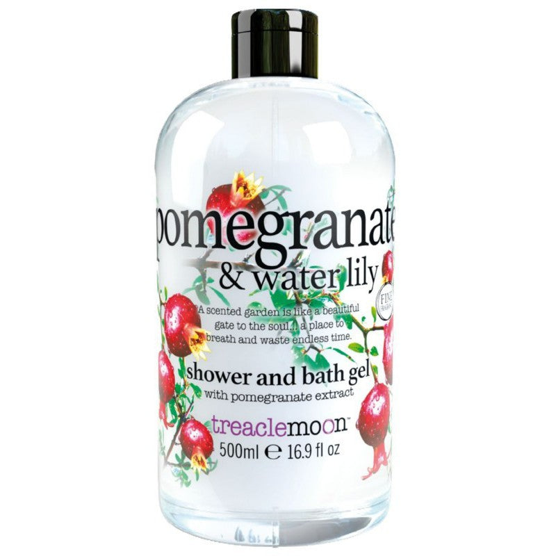 Shower gel Treaclemoon Pomegranate &amp; Water Lily Shower Gel TMLTD001GPL, 500 ml