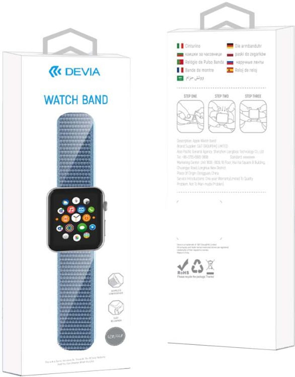 Ремешок Devia Deluxe Series Sport3 (40 мм) Apple Watch нектарин