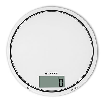 Электронные цифровые кухонные весы Salter 1080 WHDR12 — белые