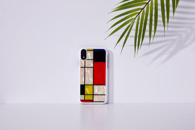 iKins SmartPhone case iPhone XR mondrian white