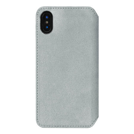 Krusell Broby 4 Card SlimWallet Apple iPhone XS light grey 