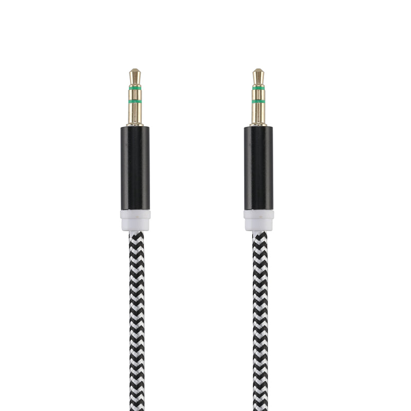 Tellur Basic Audio Cable aux 3.5mm Jack 1m Black