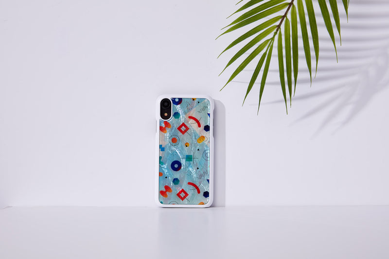 iKins SmartPhone case iPhone XR poppin rock white