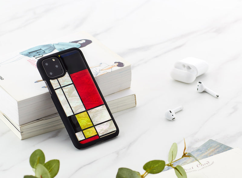 Чехол iKins для смартфона iPhone 11 Pro mondrian черный