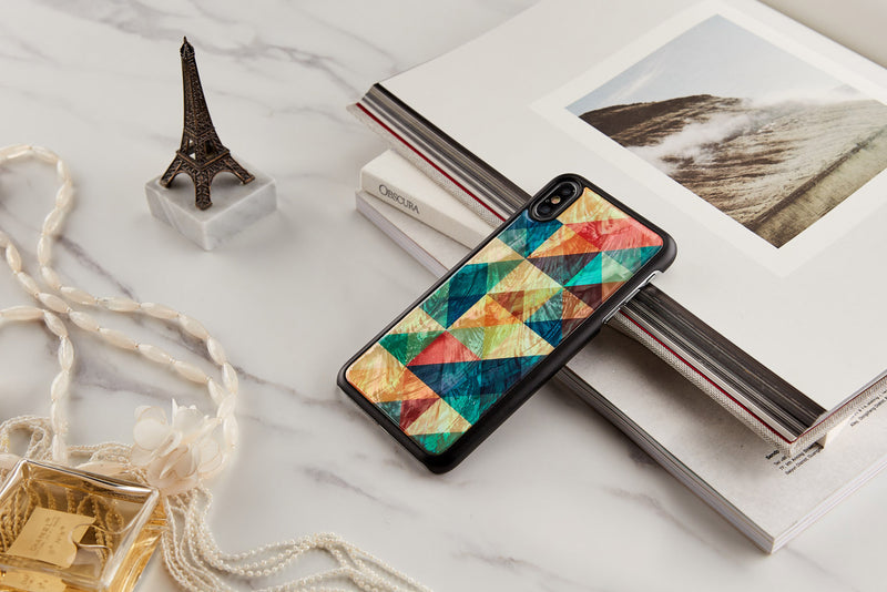 iKins SmartPhone case iPhone XS Max mosaic black