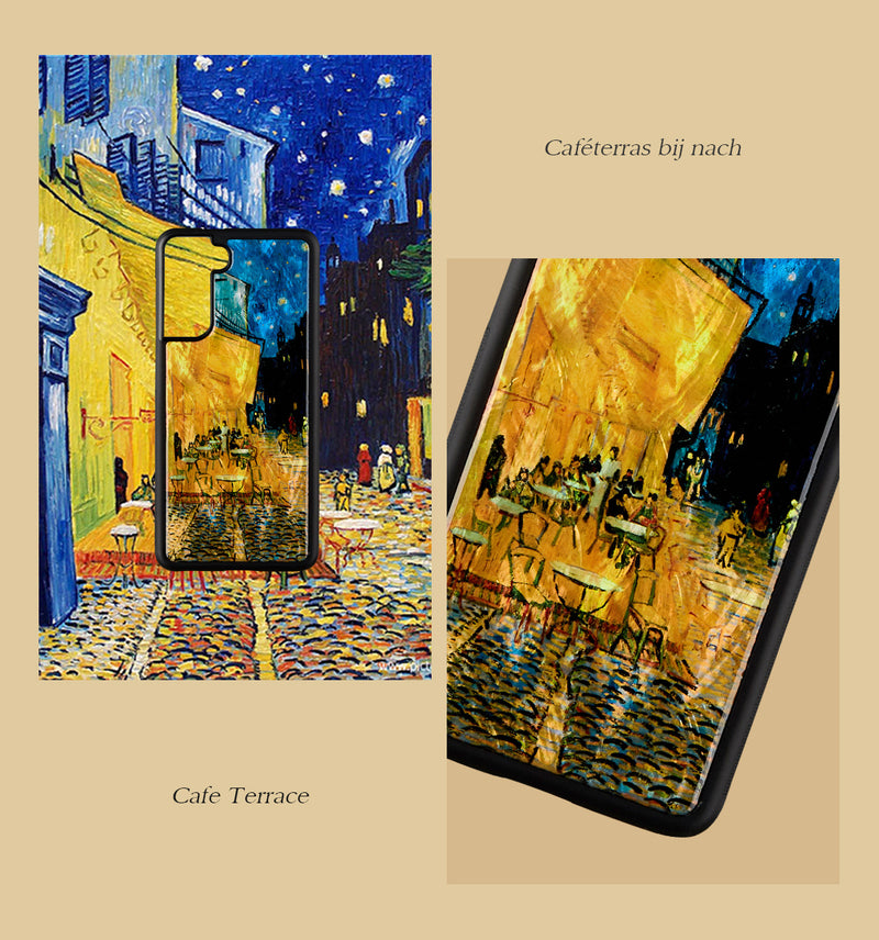 iKins case for Samsung Galaxy S21+ cafe terrace black