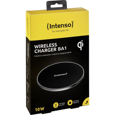 Intenso Whireless Charger with Adapter Black BA1 7410510