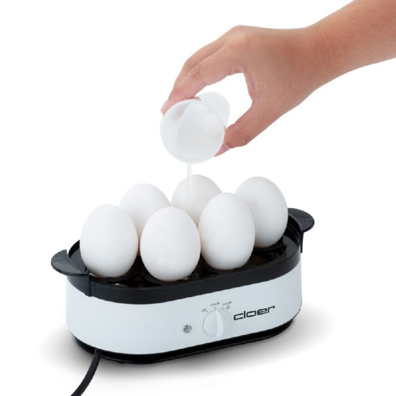 Electric egg cooker Cloer 6081, white, 6 eggs