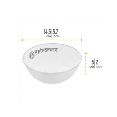 Enameled bowls Petromax black 500ml 2 pcs.